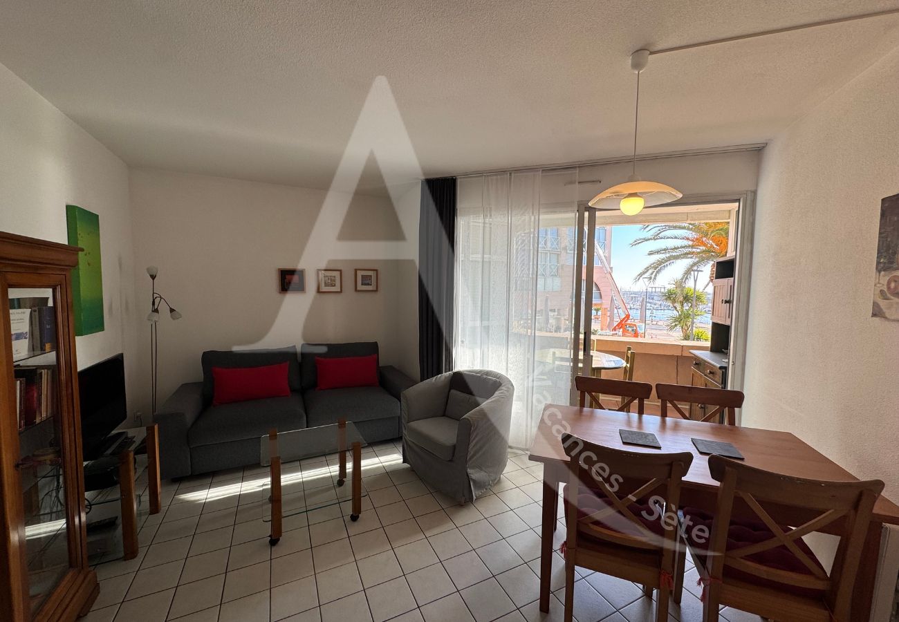 Ferienwohnung in Sète - 182 / T2 AVEC PARKING, PISCINE ET ASCENSEUR