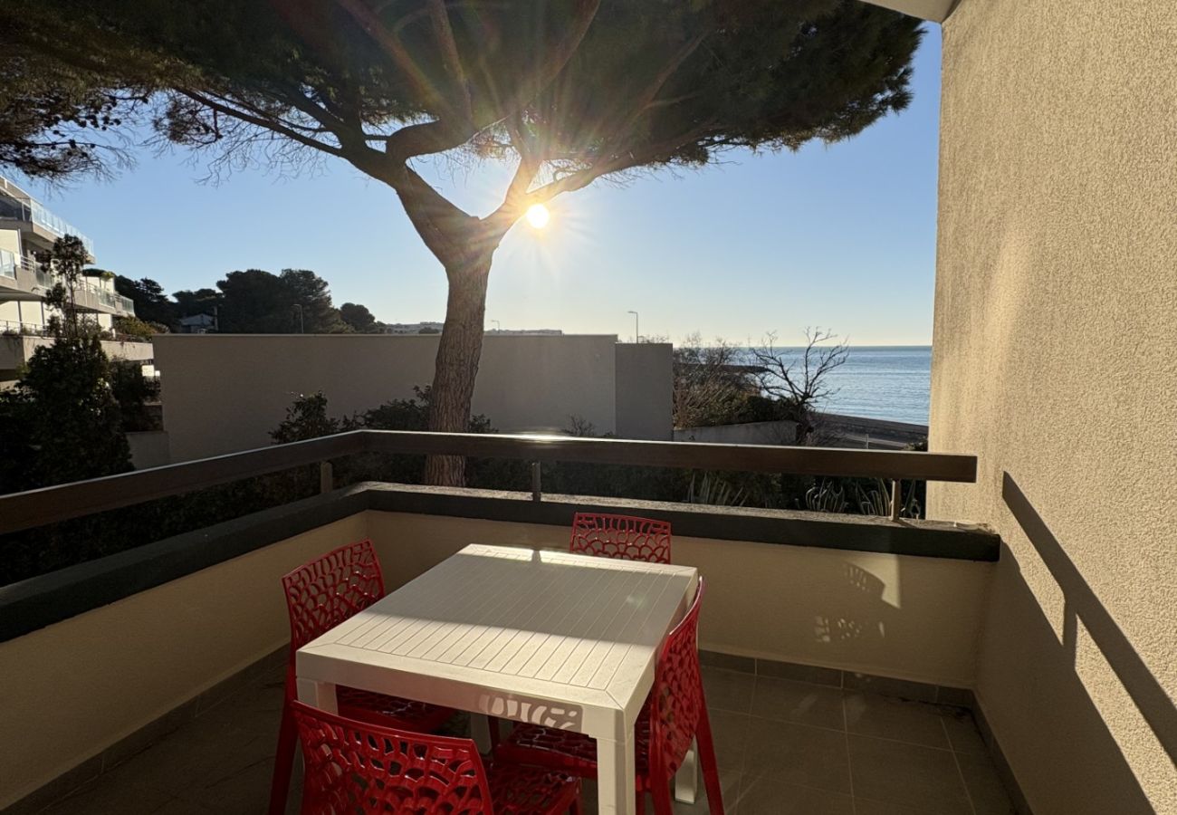 Ferienwohnung in Sète - 248 / T2 VUE MER, PARKING ET TERRASSE