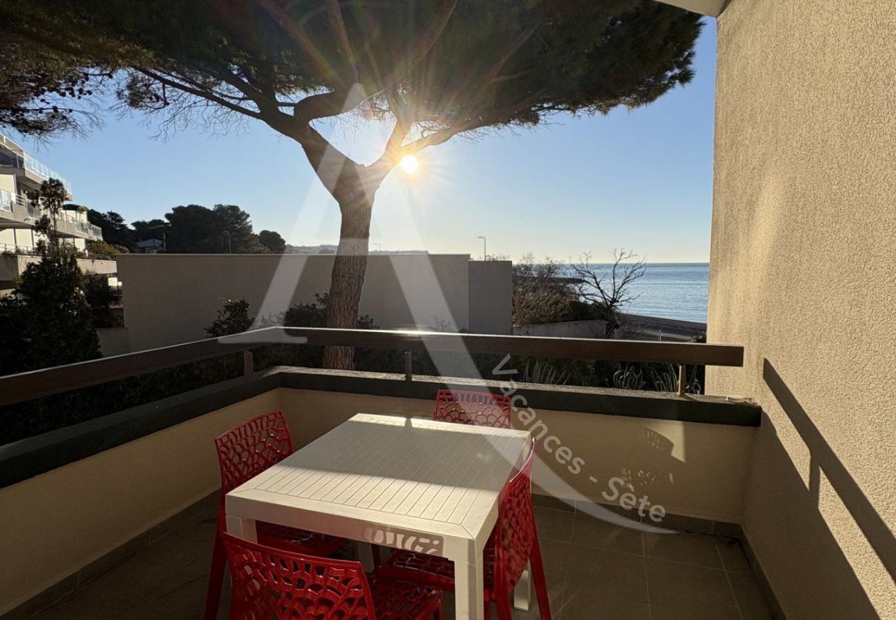 Ferienwohnung in Sète - 248 / T2 VUE MER, PARKING ET TERRASSE