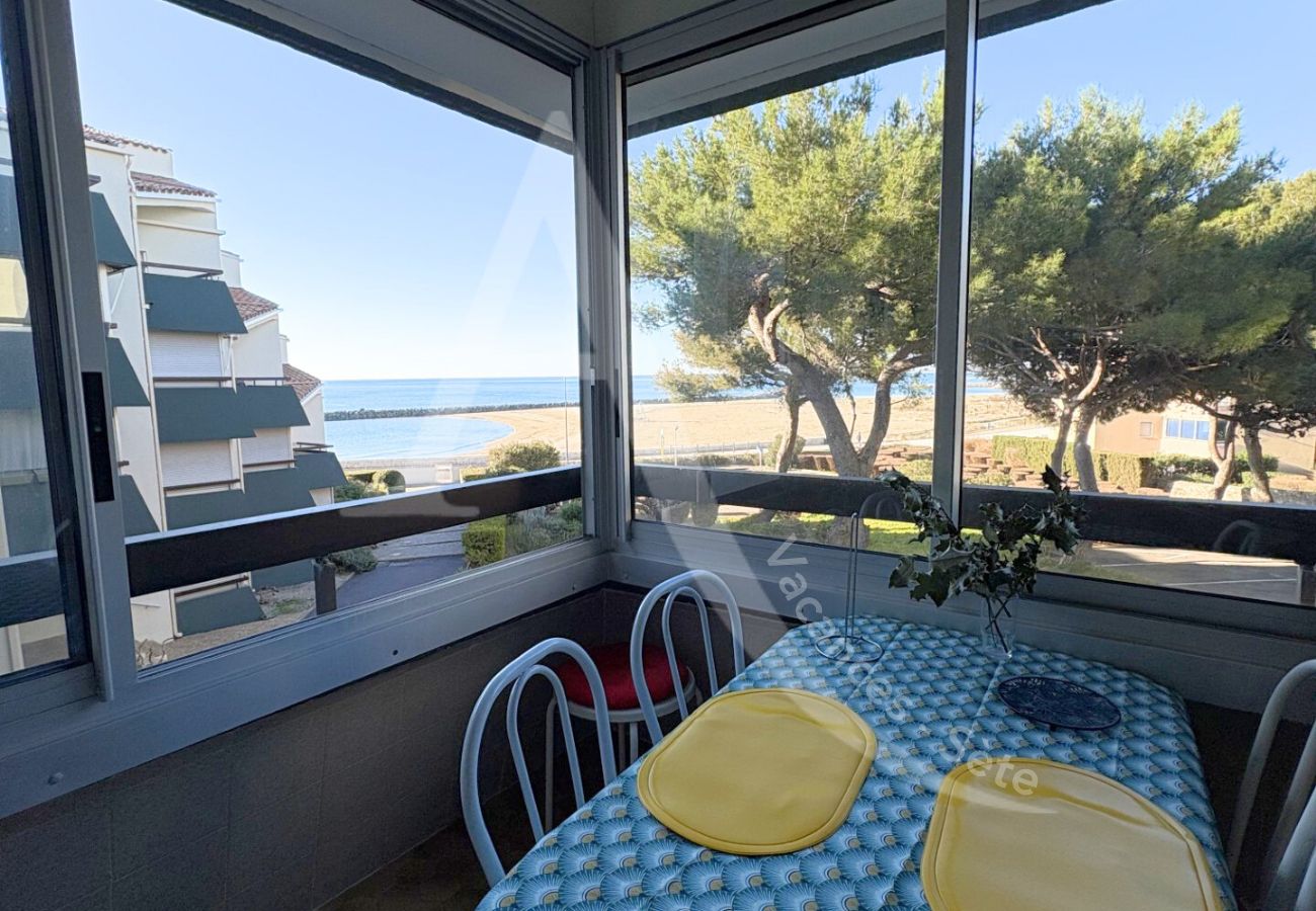 Ferienwohnung in Sète - 244 / T2 VUE MER, PARKING ET LOGGIA