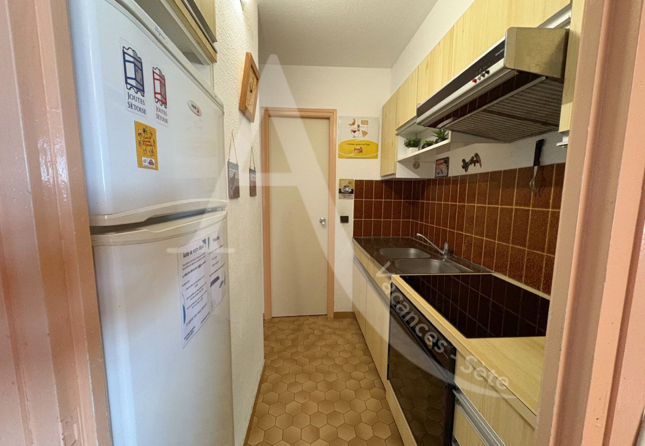 Ferienwohnung in Sète - 244 / T2 VUE MER, PARKING ET LOGGIA