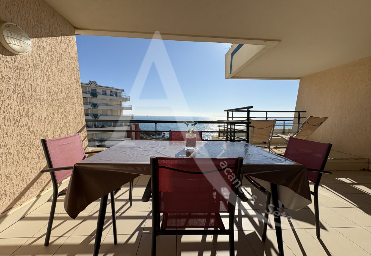 Ferienwohnung in Sète - 197 / T2 LARGE TERRASSE AVEC GARAGE ET PISCINE