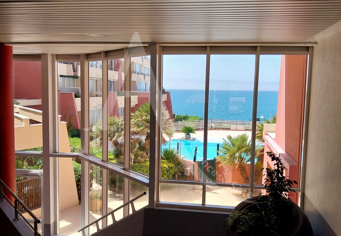 Ferienwohnung in Sète - 308 / T2 AVEC LOGGIA, CLIM SÉJOUR ET PISCINE