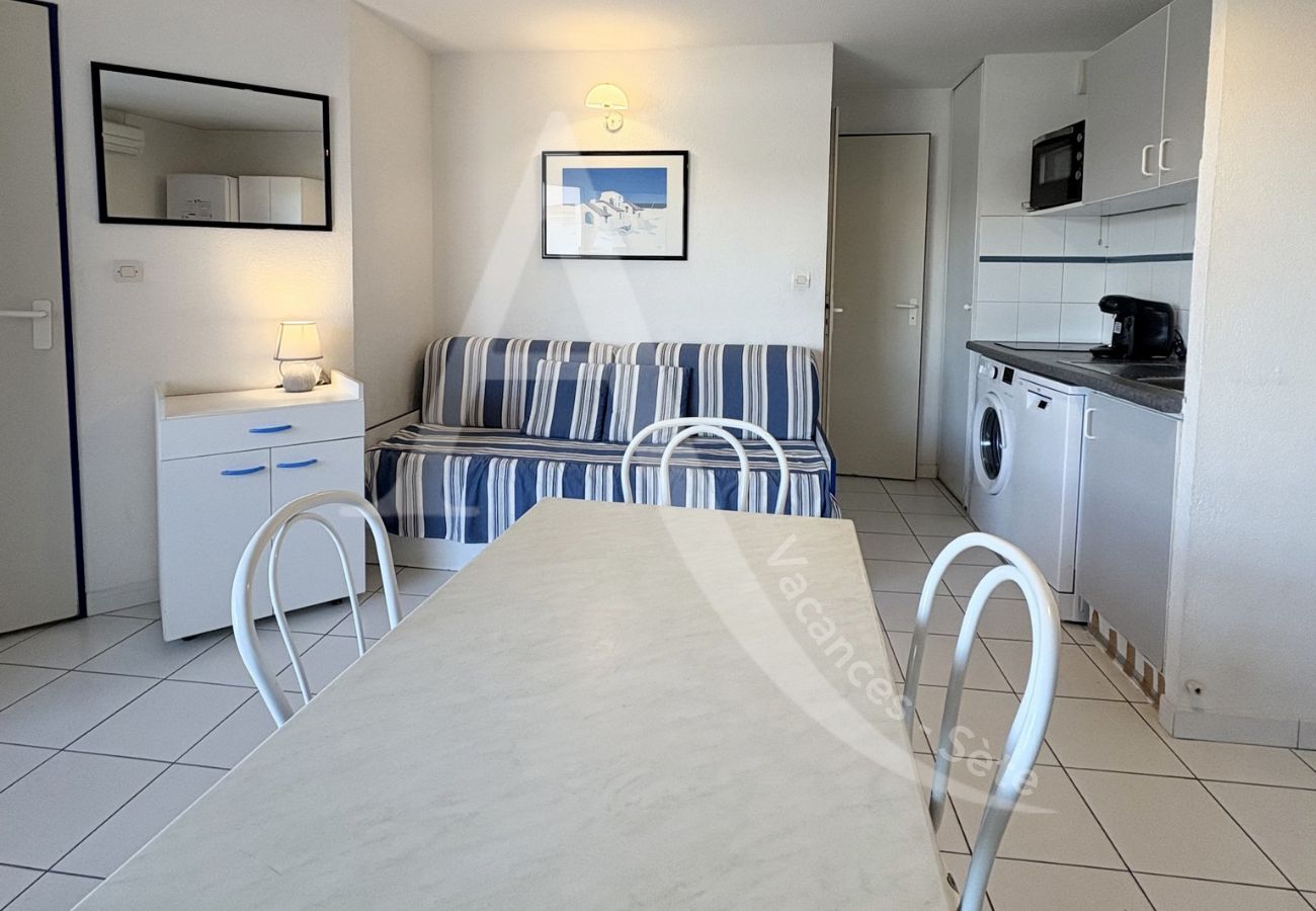 Ferienwohnung in Sète - 308 / T2 AVEC LOGGIA, CLIM SÉJOUR ET PISCINE