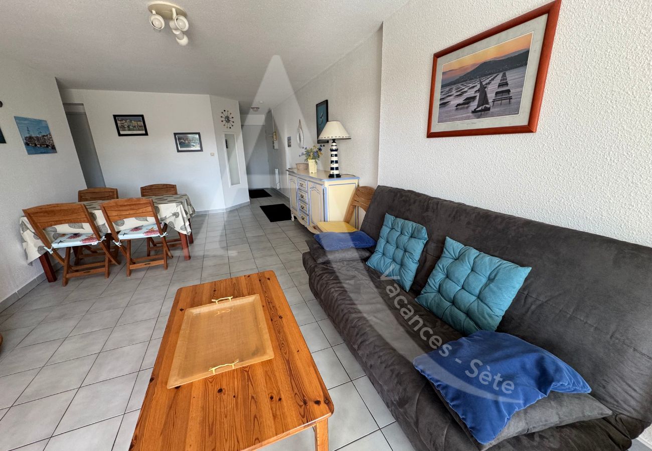 Ferienwohnung in Sète - 276 / SPACIEUX T3 PROCHE PLAGES ET ACCÈS TENNIS