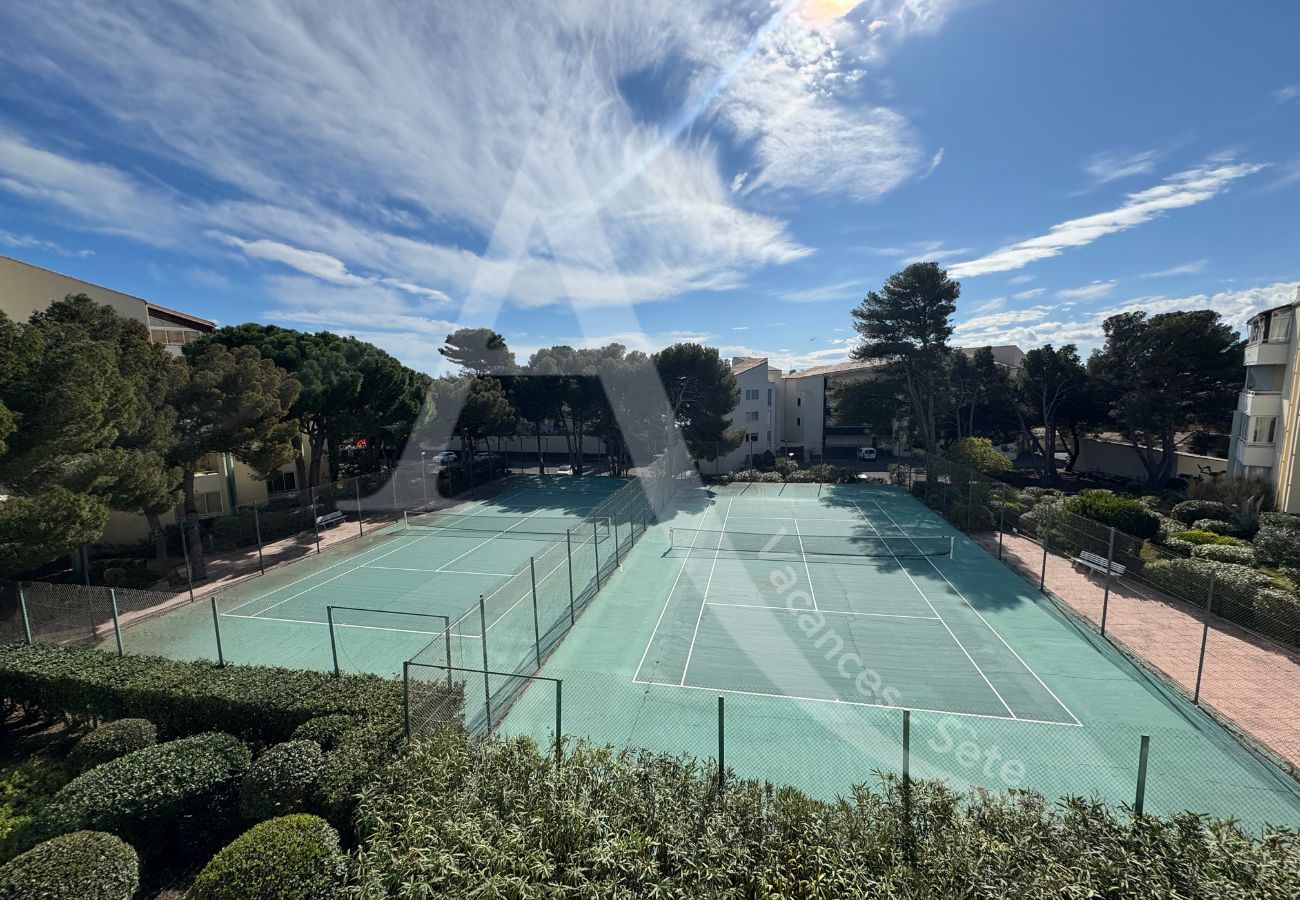 Ferienwohnung in Sète - 276 / SPACIEUX T3 PROCHE PLAGES ET ACCÈS TENNIS