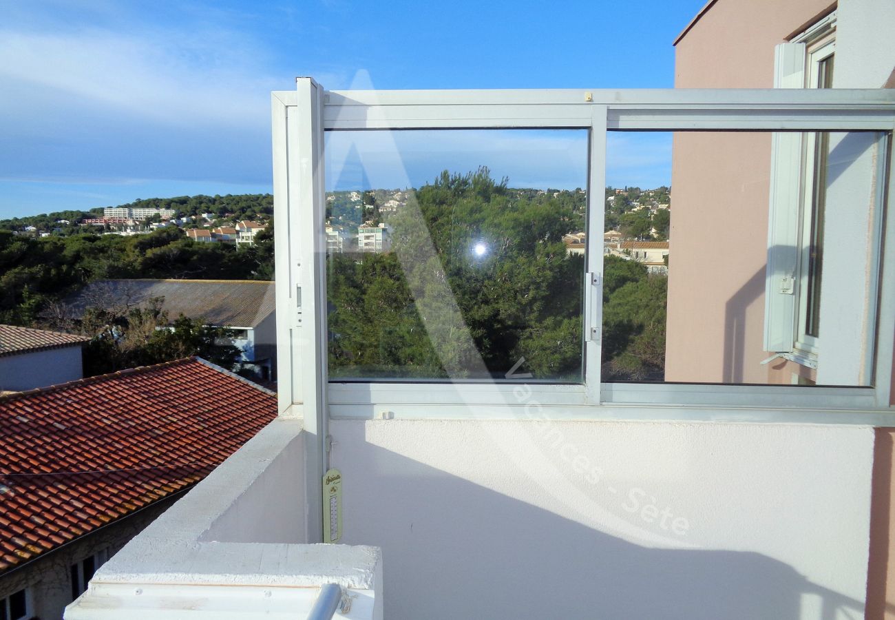 Ferienwohnung in Sète - 106 / T2 VUE MER AVEC PARKING PROCHE PLAGE