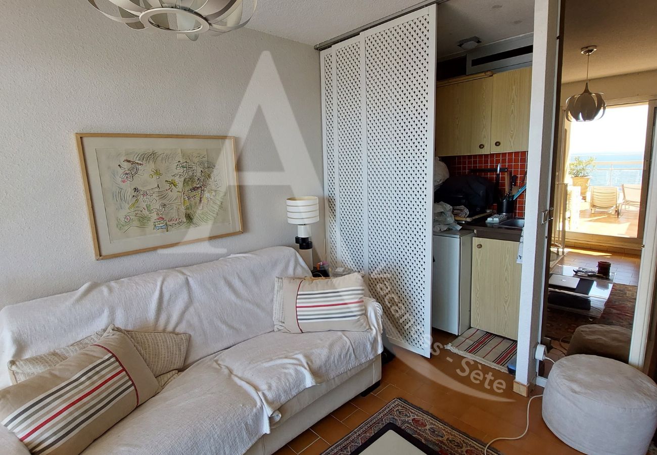 Ferienwohnung in Sète - 013 / DUPLEX, DOUBLE TERRASSE, CLIM + WIFI