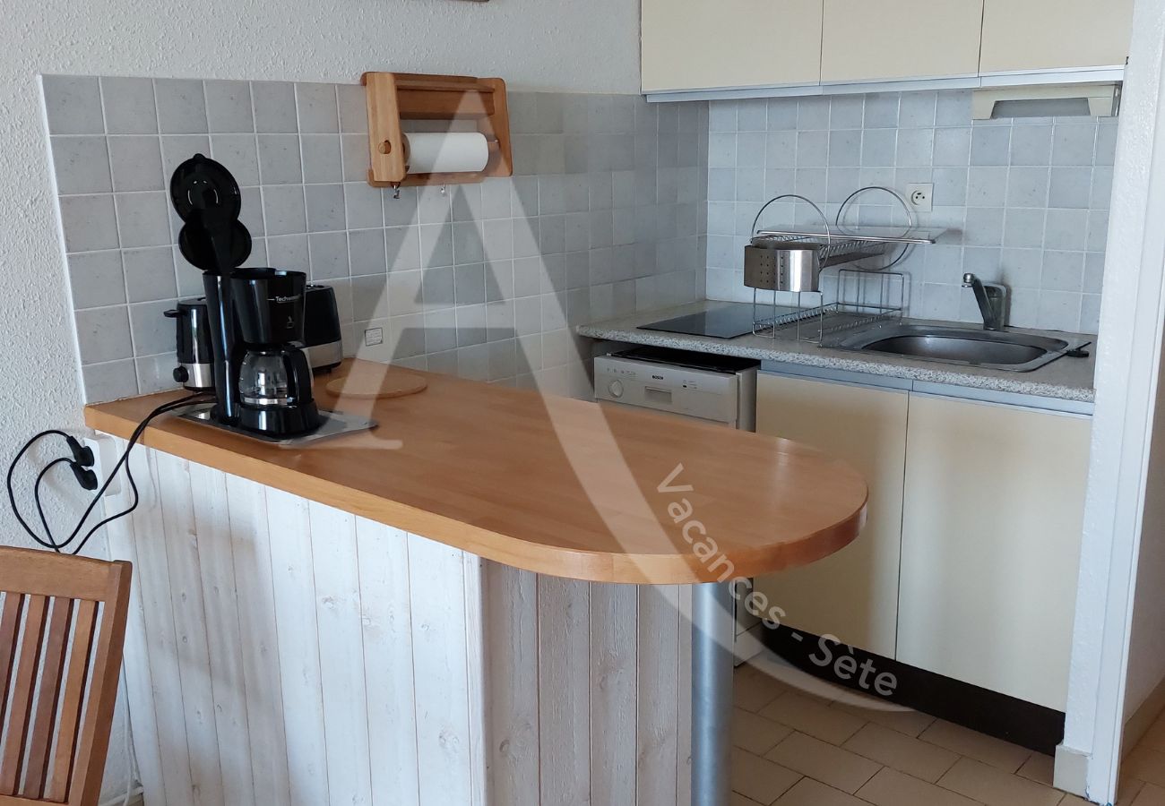 Ferienwohnung in Sète - 079 / T2 EN REZ-DE-JARDIN AVEC PARKING ET WI-FI