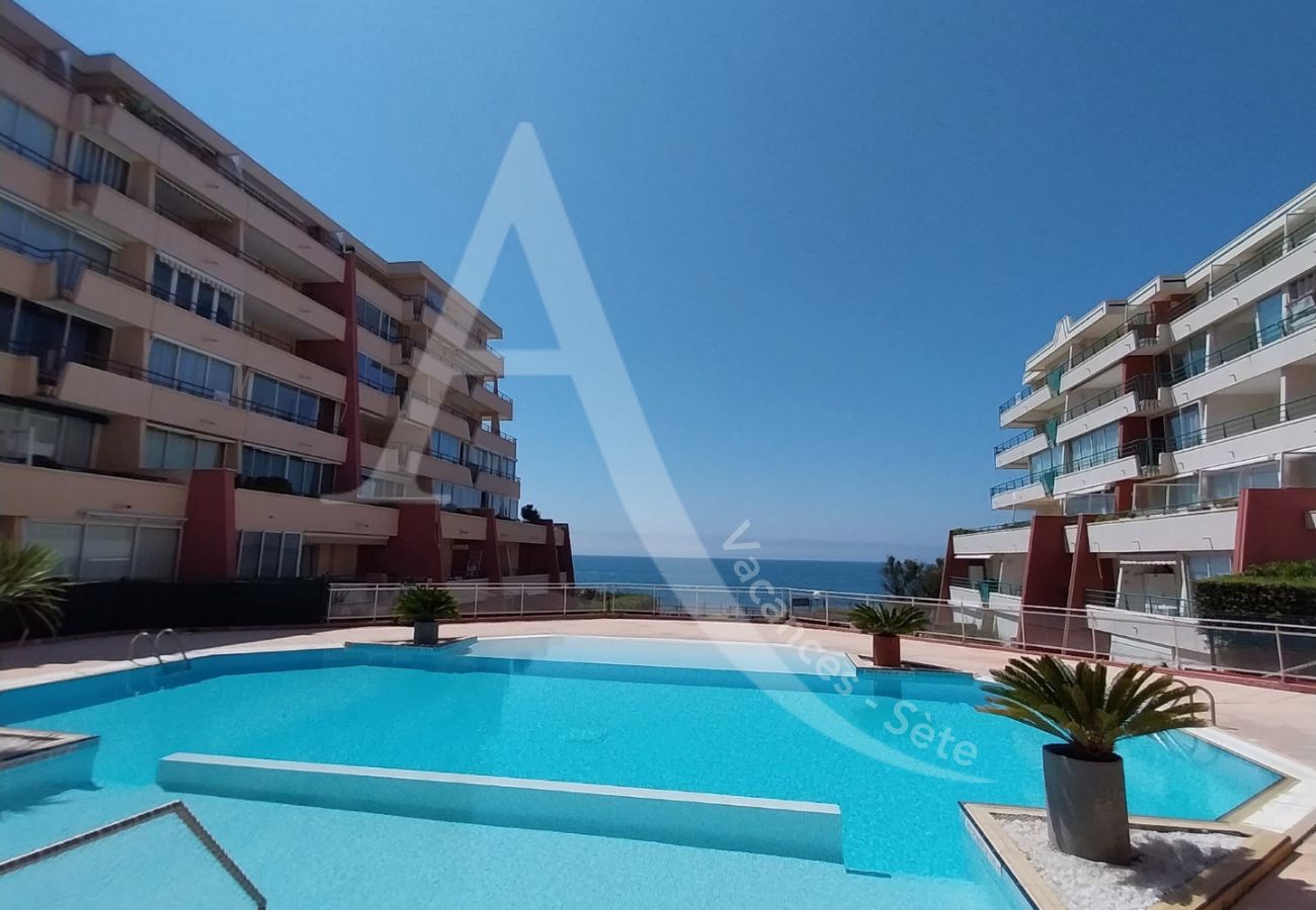 Ferienwohnung in Sète - 363 / T2 AVEC CLIM SÉJOUR ET PISCINE 