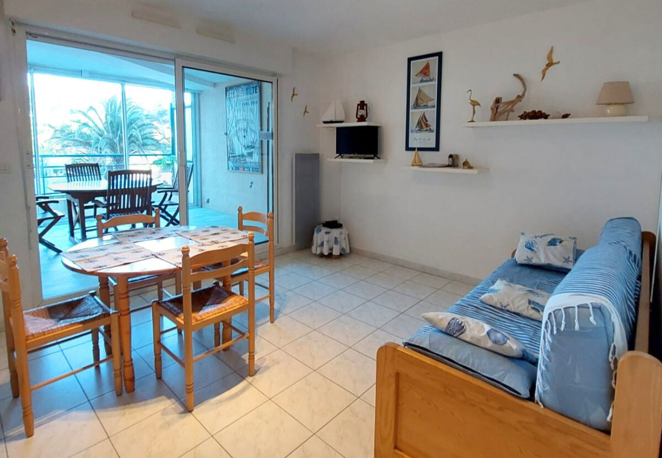 Ferienwohnung in Sète - 046 / T2 RDC, WIFI GARAGE ET PISCINE