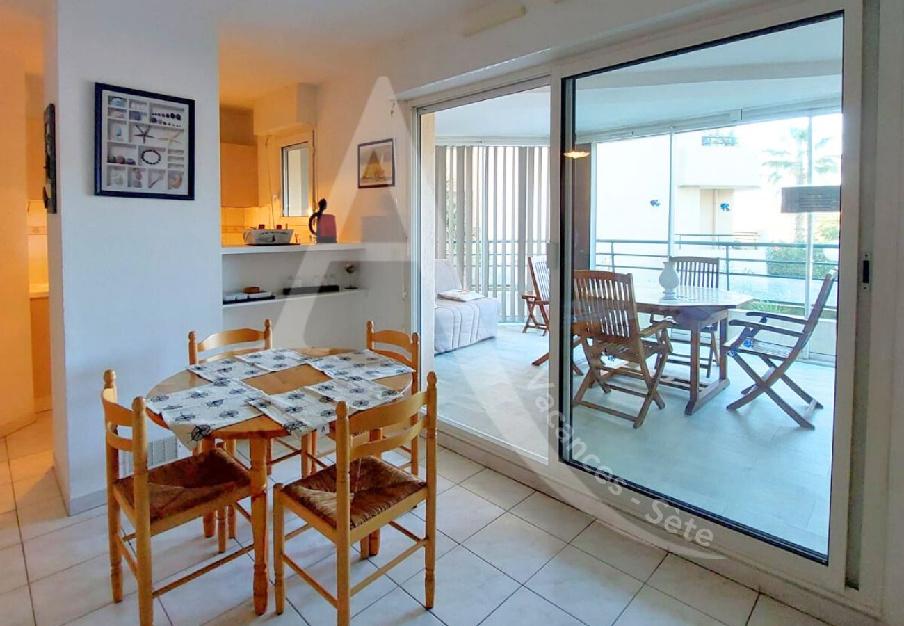 Ferienwohnung in Sète - 046 / T2 RDC, WIFI GARAGE ET PISCINE