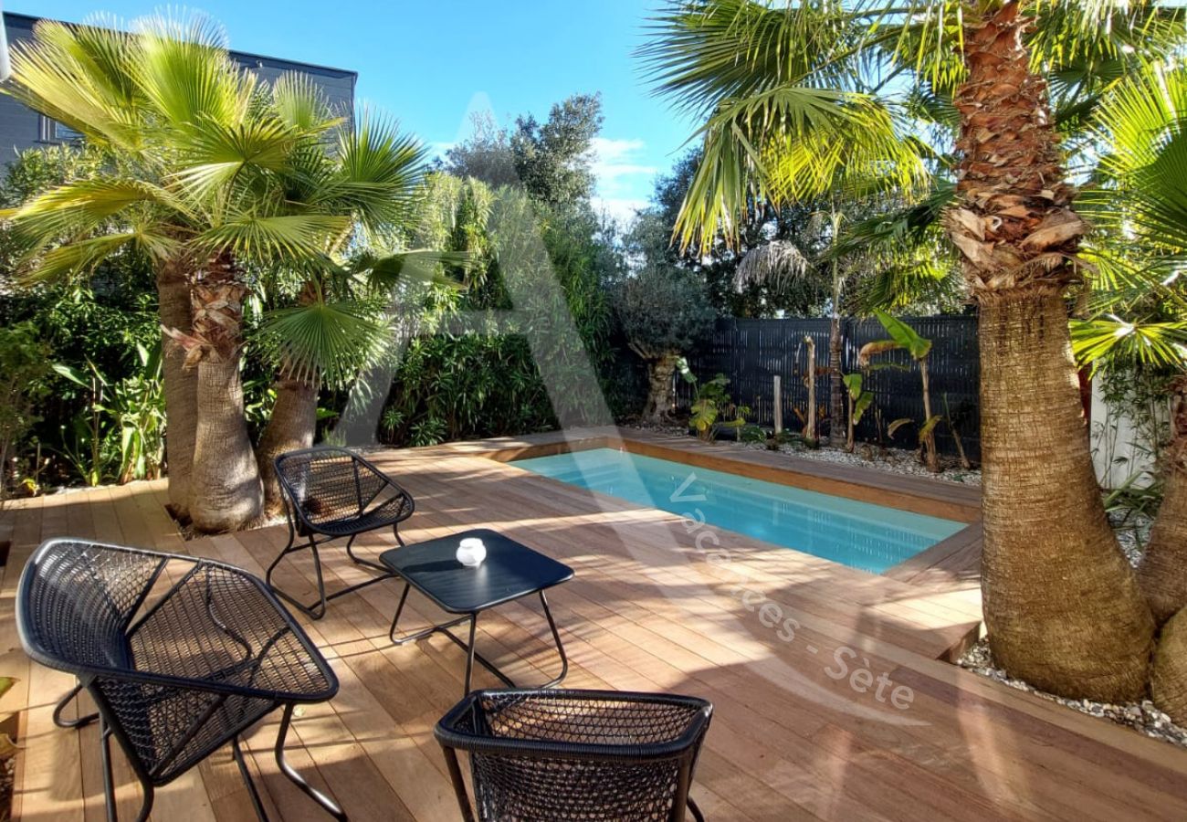 Villa in Sète - 016 / VILLA COSY 3* CLIMATISÉE ET PISCINE PRIVÉE