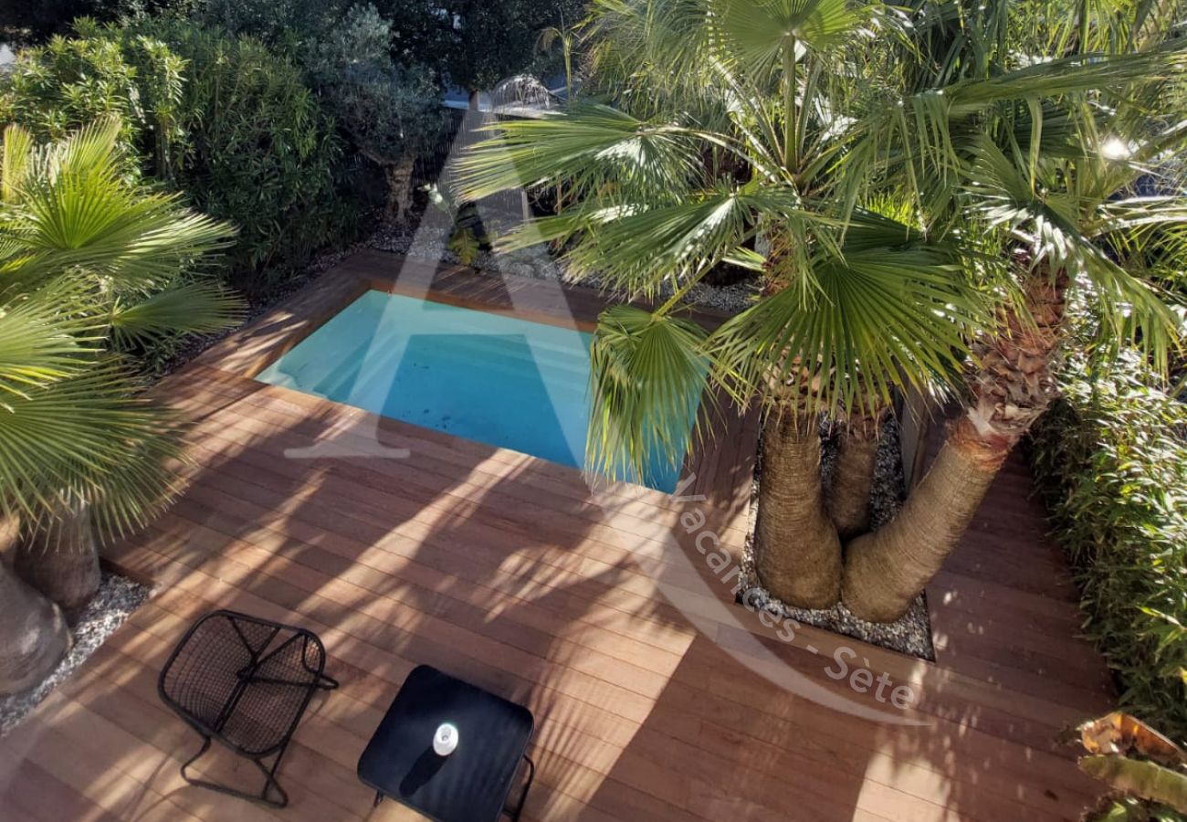 Villa in Sète - 016 / VILLA COSY 3* CLIMATISÉE ET PISCINE PRIVÉE