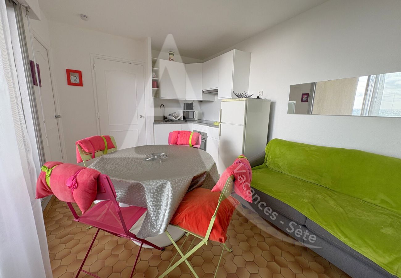 Apartamento en Sète - 248 / T2 VUE MER, PARKING ET TERRASSE