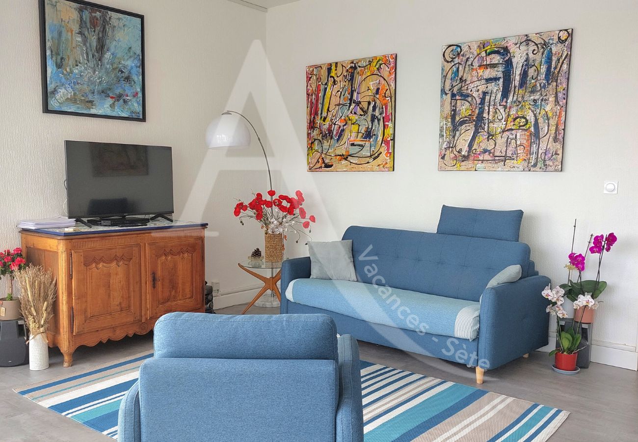 Apartamento en Sète - 158 / APT ET TERRASSE D'EXCEPTION, WI-FI ET GARAGE