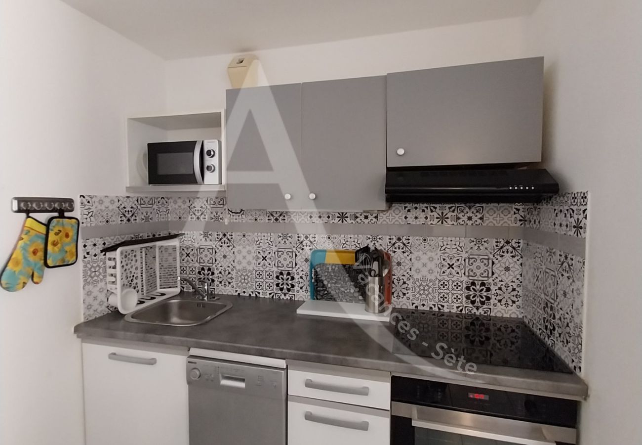 Apartamento en Sète - 362 / T3 AVEC PISCINE ET GARAGE 