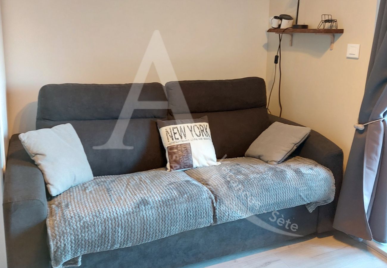 Apartamento en Sète - 432 / T2 AVEC PARKING, PISCINE ET CLIM SÉJOUR