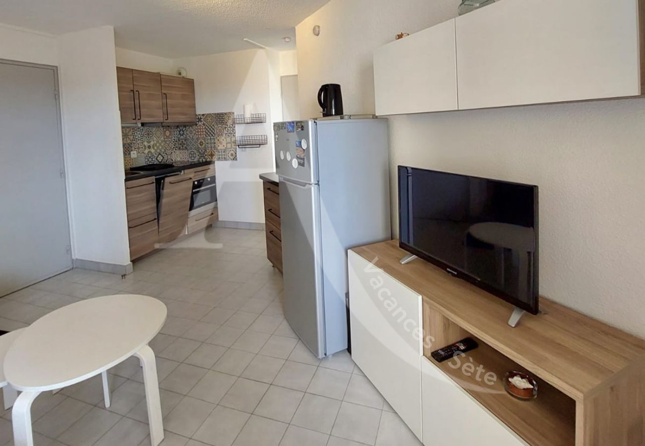 Apartamento en Sète - 344 / T2 CABINE PROCHE PLAGES + ACCÈS TENNIS