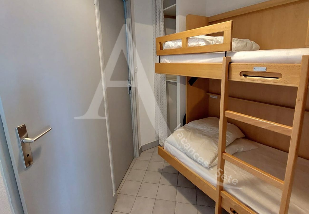 Apartamento en Sète - 344 / T2 CABINE PROCHE PLAGES + ACCÈS TENNIS