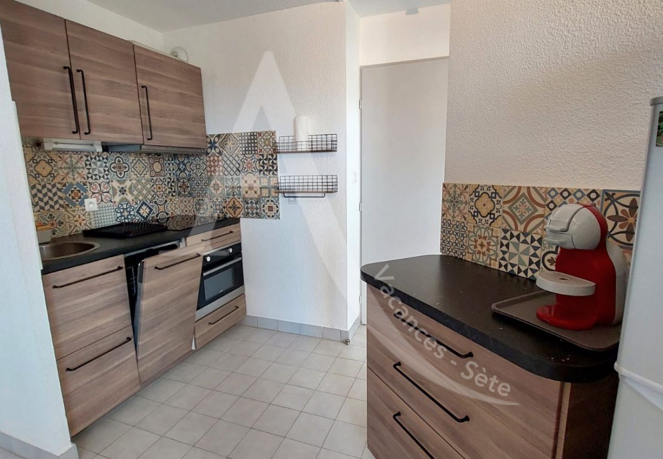 Apartamento en Sète - 344 / T2 CABINE PROCHE PLAGES + ACCÈS TENNIS