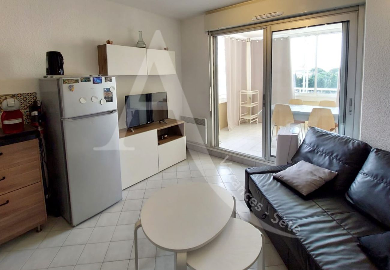 Apartamento en Sète - 344 / T2 CABINE PROCHE PLAGES + ACCÈS TENNIS