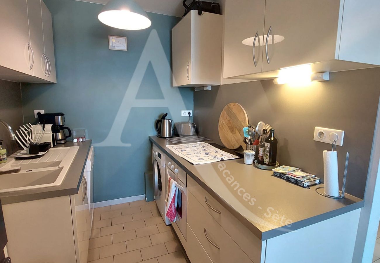 Apartamento en Sète - 220 / SPACIEUX T3 VUE MER AVEC PARKING