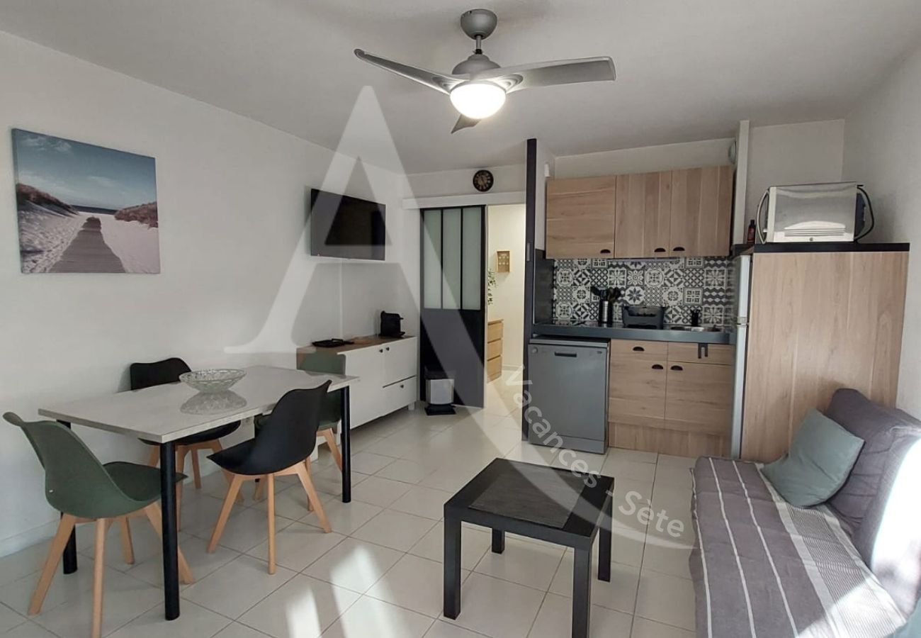 Apartamento en Sète - 212 / T2 MODERNE AVEC PISCINE ET PARKING