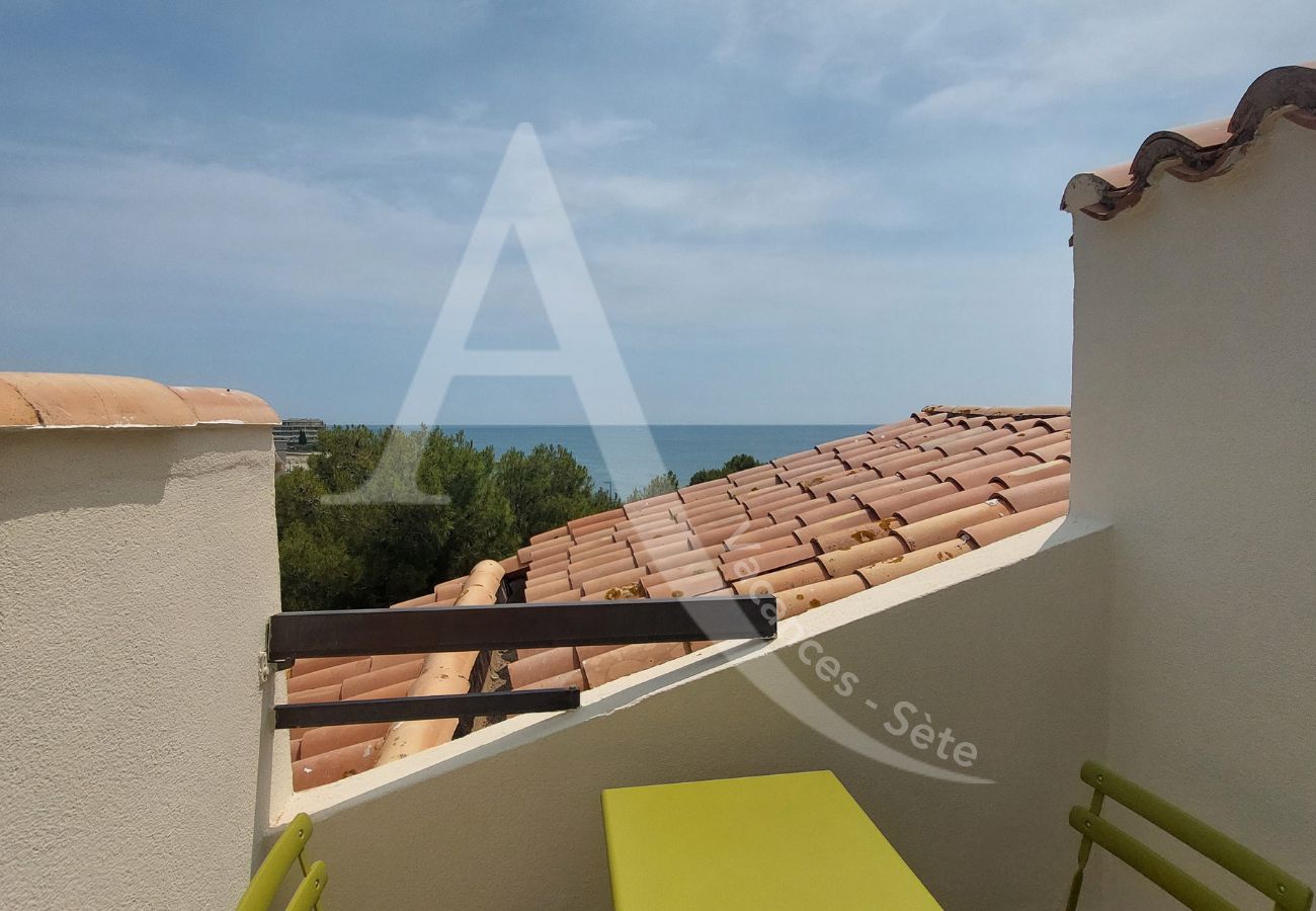 Appartamento a Sète - 098/T2 DUPLEX, 2 TERRASSES, CLIM ET PARKING